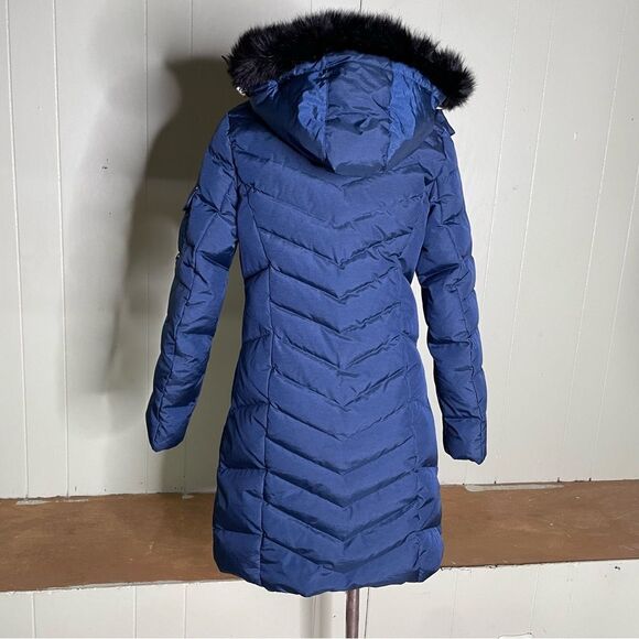 Eddie Bauer Sun Valley Down Parka in Navy Size XS - Picture 3 of 11